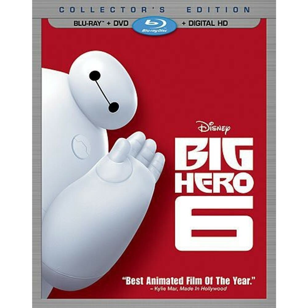 Big Hero 6 Blu-ray 2014 Ryan Potter Scott Adsit